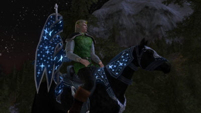 LOTRO Steed of Starlight - Login Gift for all Players - 15th Anniversary