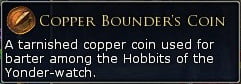 Copper Bounders Coin - Yondershire Reputation Currency
