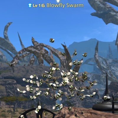 FFXIV  Blowfly Swarm Pugilist (pug) Hunting Log Rank 2 target