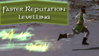 How to Level LOTRO Reputation Faster, without Acceleration Tomes (Mostly)