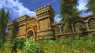 LOTRO Lhûngobel is the farthest-flung ruin in the North-west