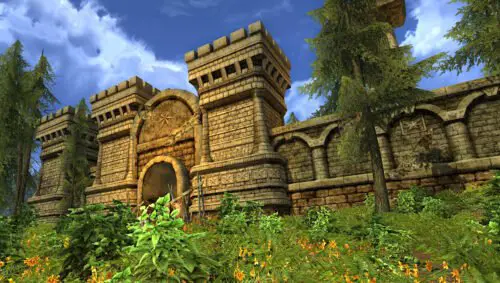 LOTRO Lhûngobel is the farthest-flung ruin in the North-west