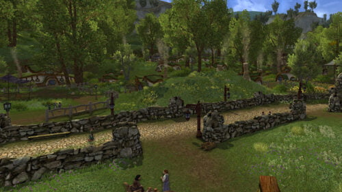 LOTRO Tighfield - just down the road from Nobottle