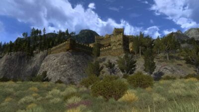 Ost Lagorath, a ruin in the North of the region, held by brigands.