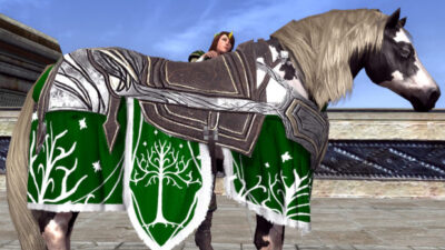 LOTRO Caparison of Gondor - Rivendell Green Dye