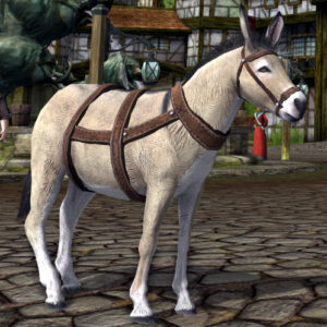 LOTRO Buff Donkey Cosmetic Pet | Filbert Fig
