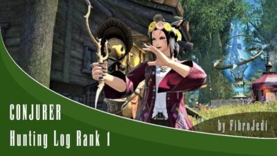 FFXIV Conjurer Hunting Log Rank 1 Guide - All enemies, location maps and other helpful info