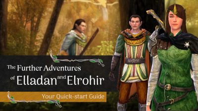 LOTRO How to start the Further Adventures of Elladan and Elrohir Missions