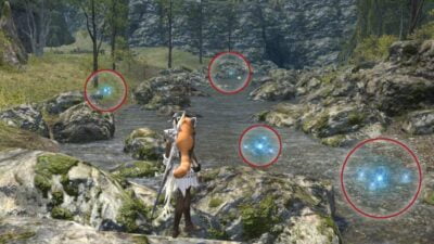 You can see 4 Water Sprites from this location.