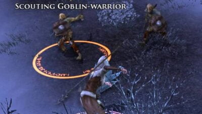 Ambushed by Goblins - as you were forewarned!