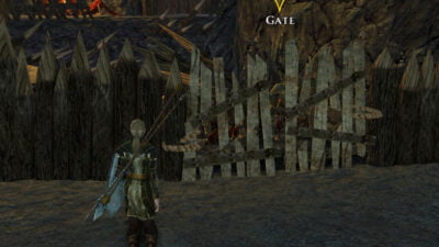 In Chapter 8 close these gates as quickly as you can - in combat if possible.