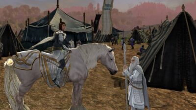 My Guardian meets Mithrandir (Gandalf) after the Battle of Minas Tirith