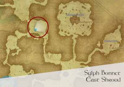 FFXIV Sylph Bonnet Location Map