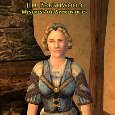 Jill Brushwood - Mistress of Apprentices - Combe Craft Hall (Bree-land)
