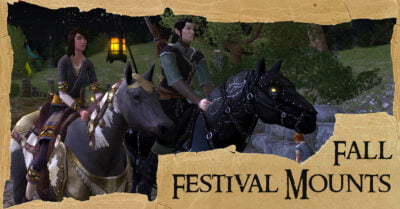 LOTRO Fall Festival Mounts List | Harvestmath Steeds