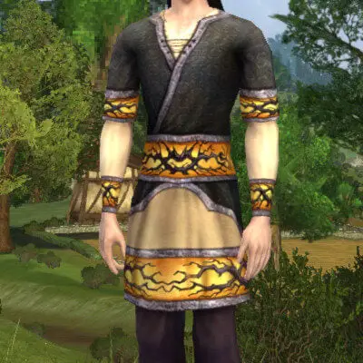 LOTRO Tunic and Trousers of Autumn Nights | Male Elf