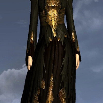 LOTRO Vestments of the Autumn Sage | Female High Elf