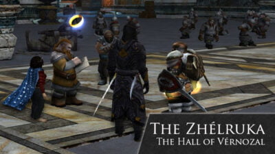 Missions for the Zhelruka start the Hall of Vernozal