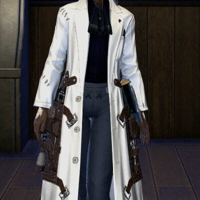 FFXIV Wake Doctor's White Coat - All Saint's Wake 2022