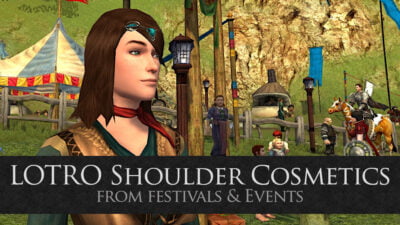 LOTRO Shoulder Cosmetics from Festivals and Events