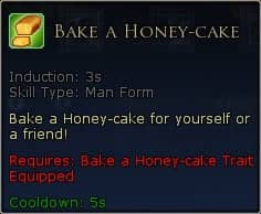 Bake a Honey-cake (Racial Trait)