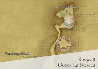 FFXIV Ringtail Location Map