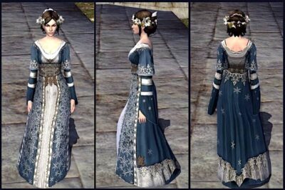 The Gala-worthy Gown on a female Elf. Image c/o LOTRO-Wiki.