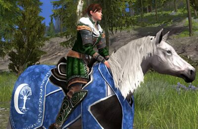 Steed of the Ithilien Winter Close Up