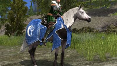 LOTRO Steed of the Ithilien Winter | Yule Festival Mount