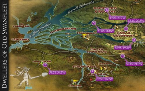 LOTRO The Dwellers of Old Swanfleet Deed Map