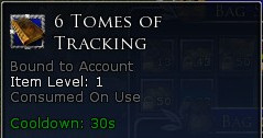 LOTRO Tome of Tracking Tooltip
