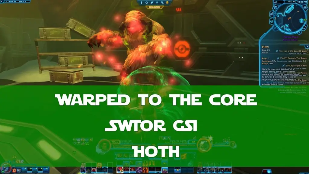 SWTOR Warped To The Core Hoth Gsi Mission
