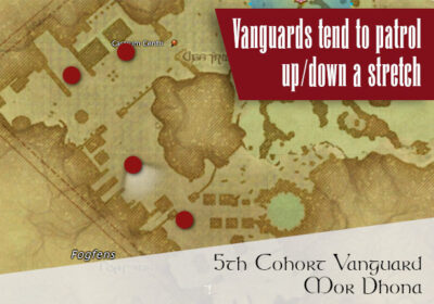 FFXIV 5th Cohort Vanguard Location Map