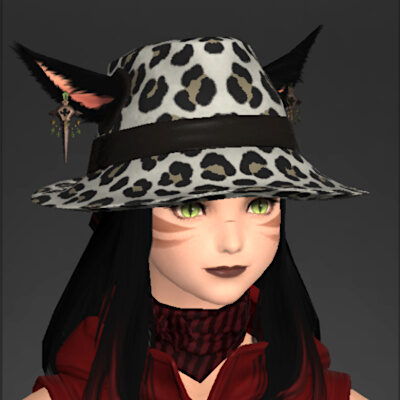 FFXIV Spotted Fedora (Hat) Glamour