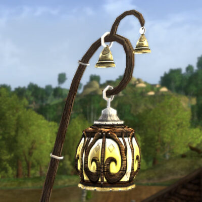 LOTRO Lamp of the Northern Herald - Yule Festival War-Steed Cosmetic