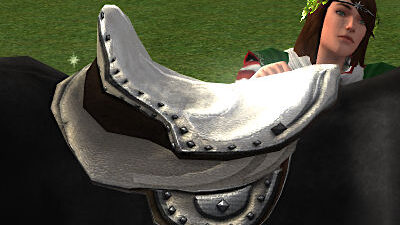 LOTRO Saddle of the Northern Herald - Yule Festival War-Steed Cosmetic