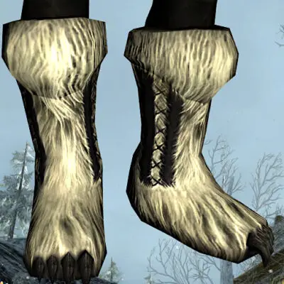 LOTRO Snow-Beast Boots - Yule Festival Feet Cosmetic