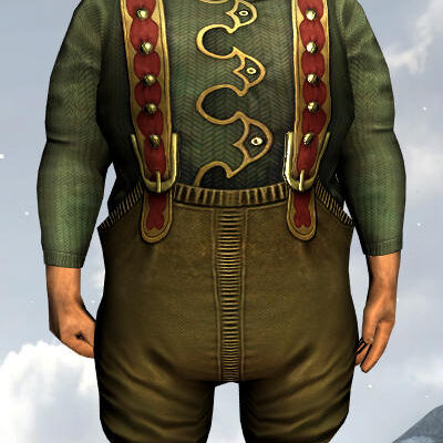 LOTRO Snow-Strider's Clothes - Yule Festival Upper and Lower Body Cosmetic 2022