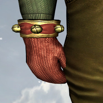 LOTRO Snow-Strider's Mittens - Yule Festival Hands Cosmetic 2022