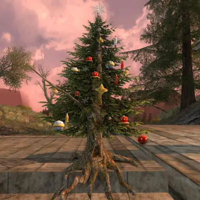 LOTRO Yule Tree Huorn Pet | Xmas Tree Huorn | Christmas Tree pet