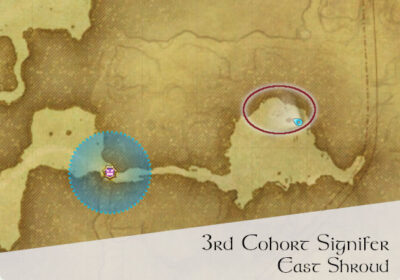 FFXIV 3rd Cohort Signifer Location Map