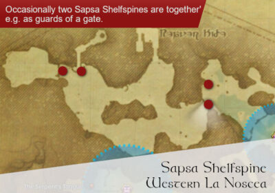 FFXIV Sapsa Shelfspine Location Map