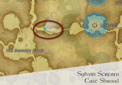 FFXIV Sylvan Scream Location Map