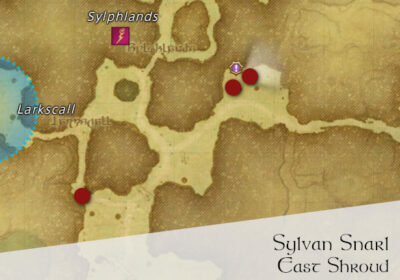 FFXIV Sylvan Snarl Location Map