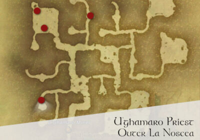 FFXIV U'ghamaro Priest Location Map