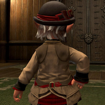 FFXIV Valentione Emissary's Jacket (from the back)