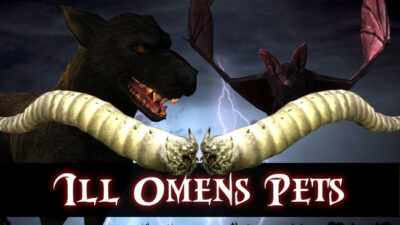 LOTRO Ill Omens Pets - Cosmetic Pets from the Skirmish Event