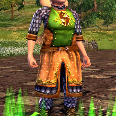 Hobbit-lass: Scale Guard Outfit