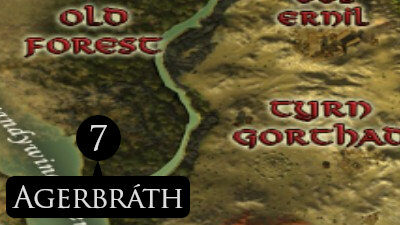 LOTRO Agerbrath Location Map
