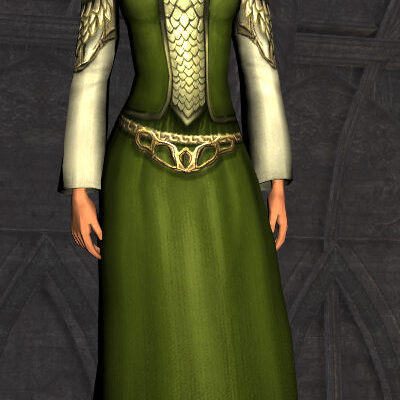 LOTRO Braided Dress of the Spring Woods | Spring Festival Cosmetic